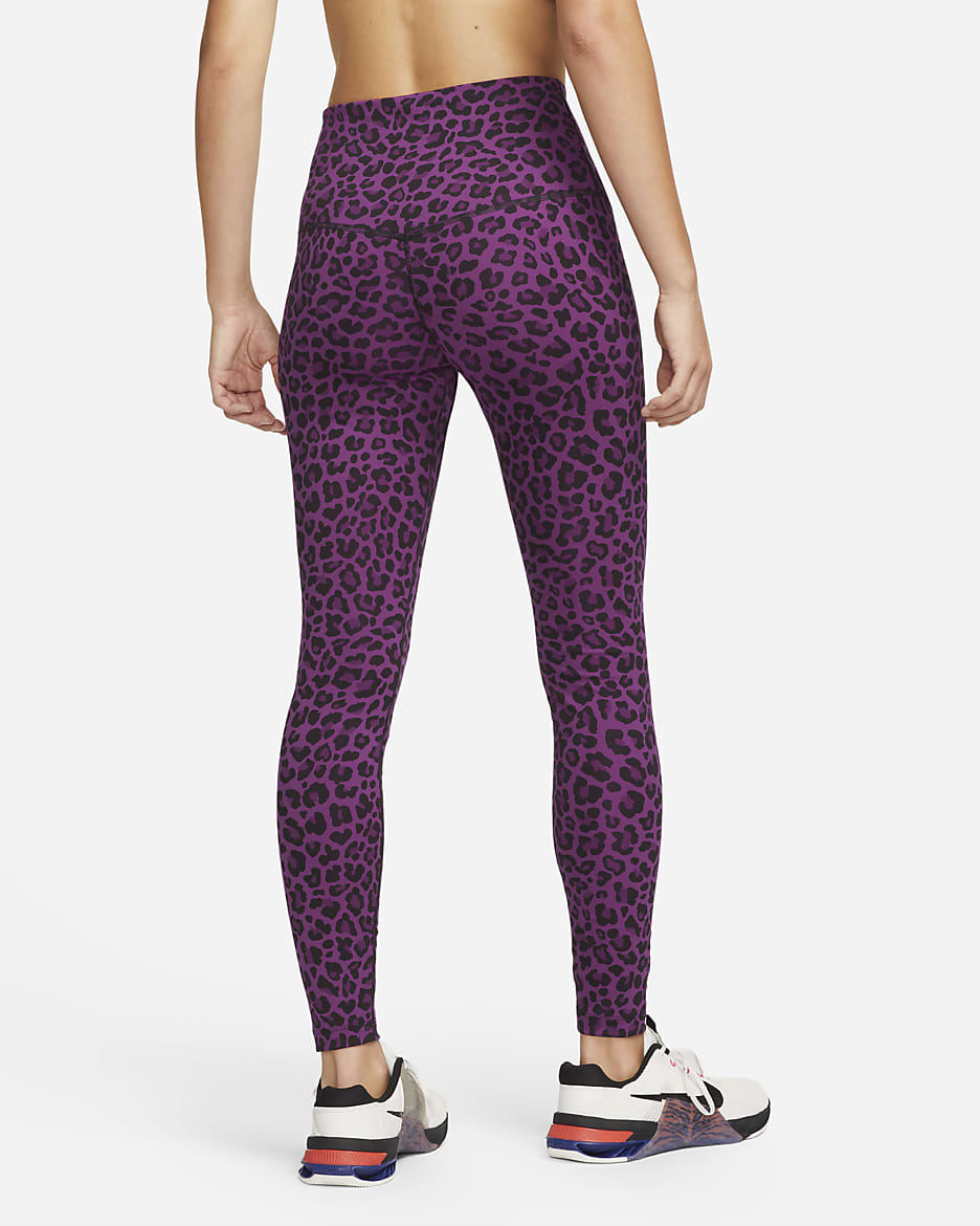Nike One Women s High Waisted Printed Leggings. Nike